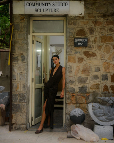 KAYA JERSEY SARONG SKIRT SET