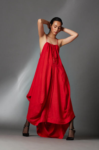 Ilaria Dress-Red