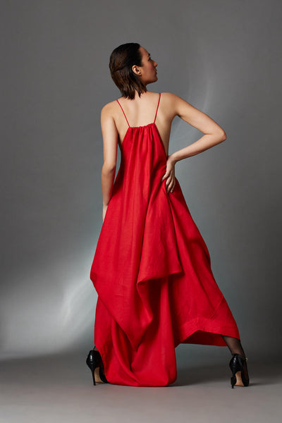 Ilaria Dress-Red