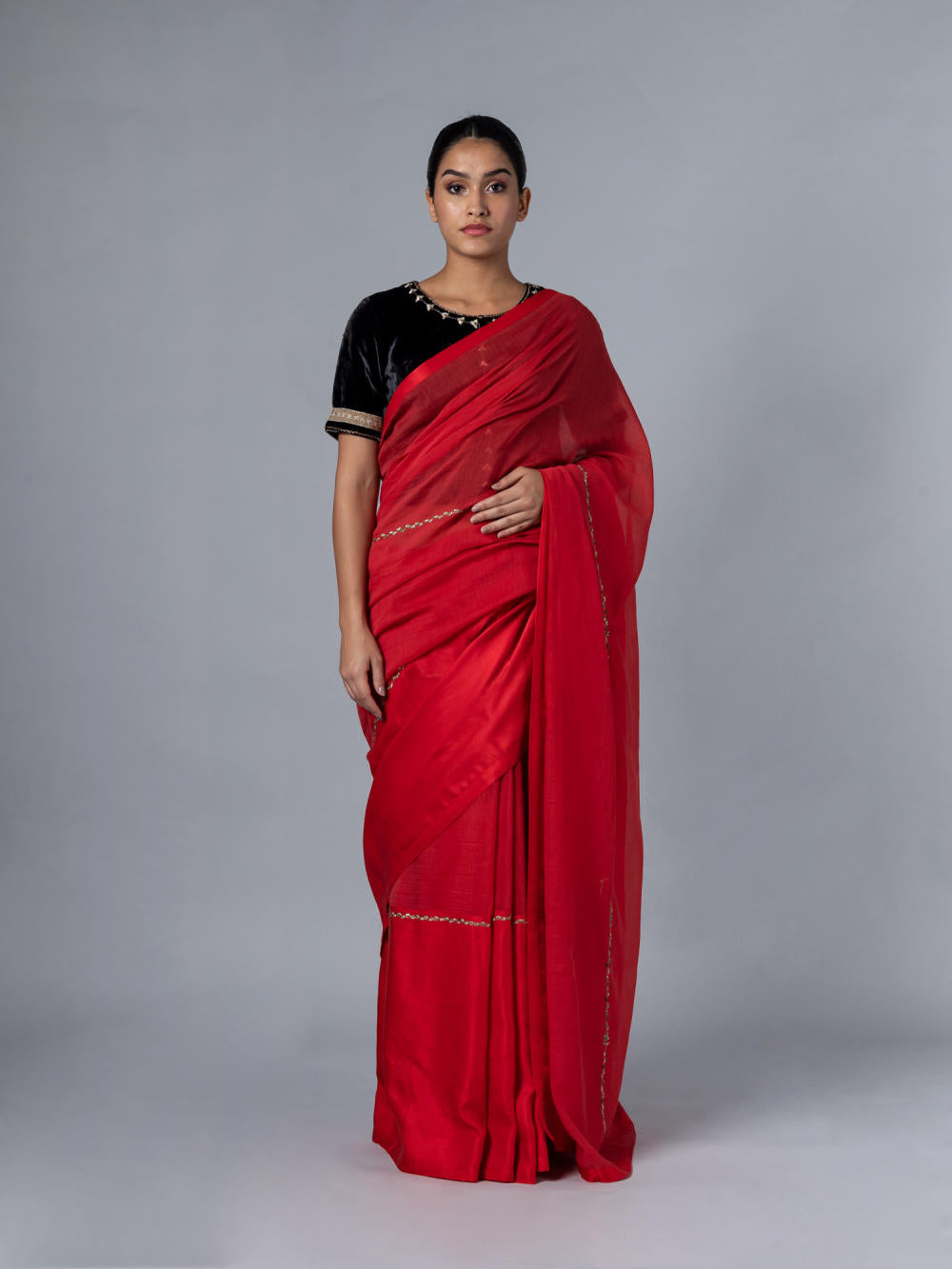 Irma Saree - Red