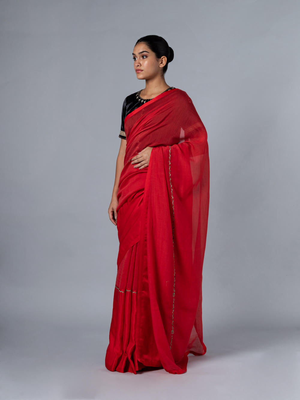 Irma Saree - Red