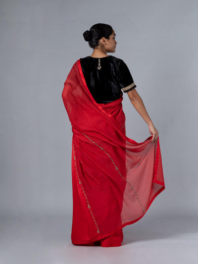 Irma Saree - Red