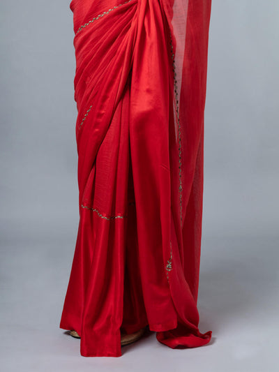Irma Saree - Red