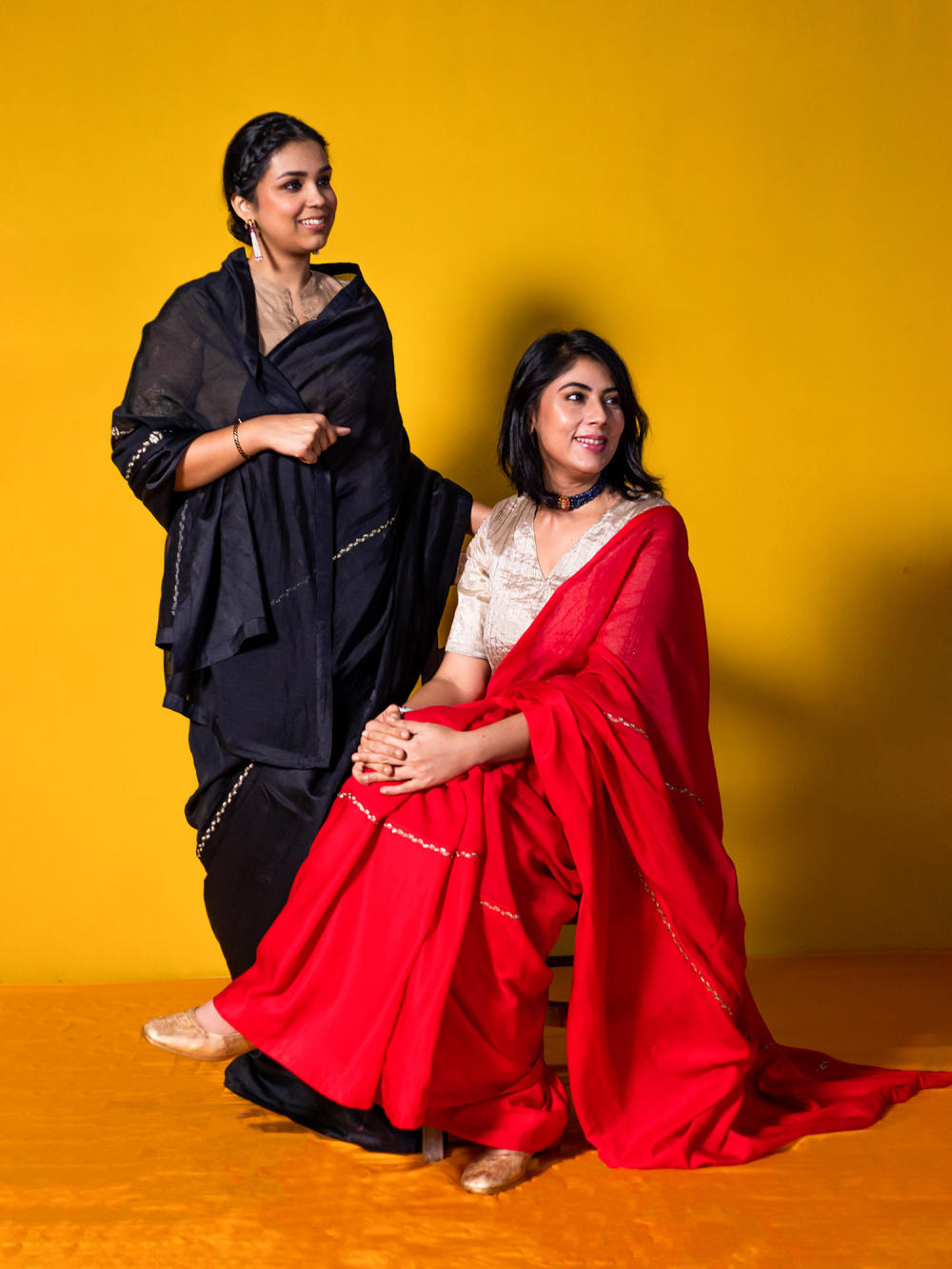 Irma Saree - Red