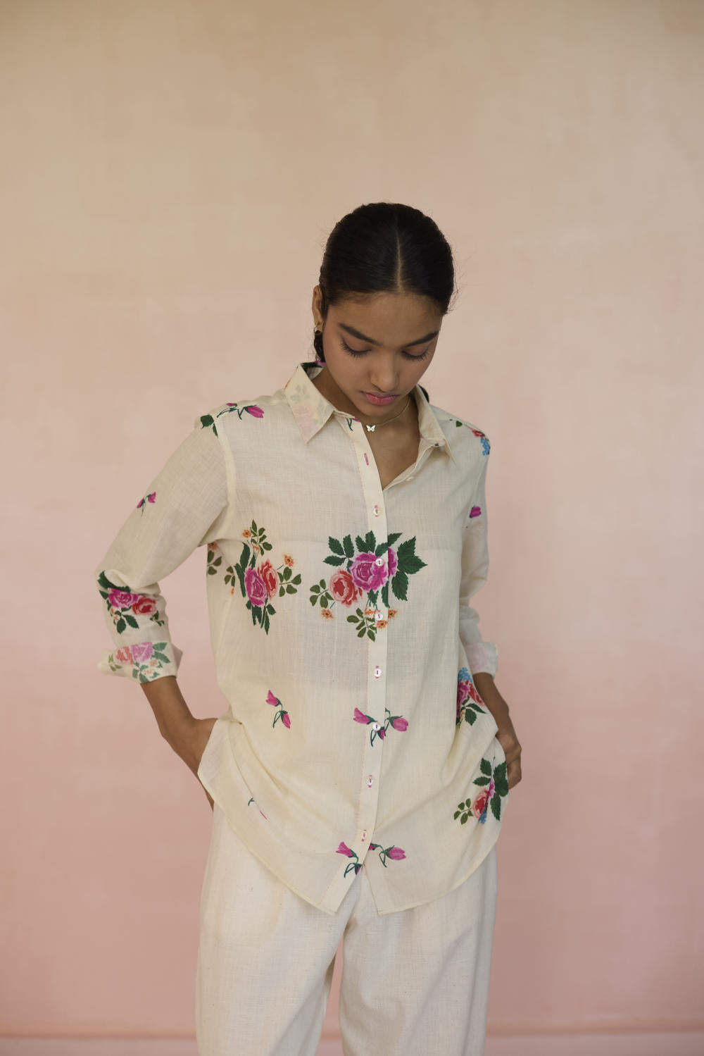 Rose Chintz Shirt