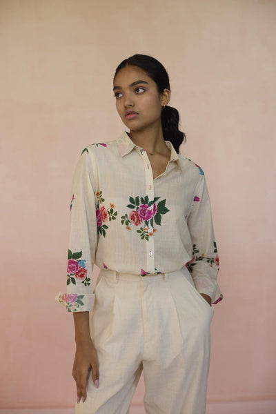 Rose Chintz Shirt