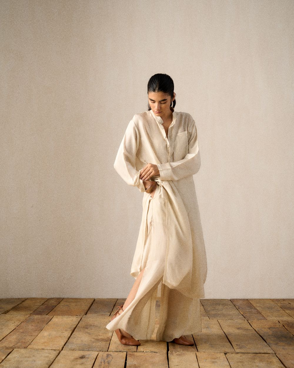 RAYI SILK KURTA SET