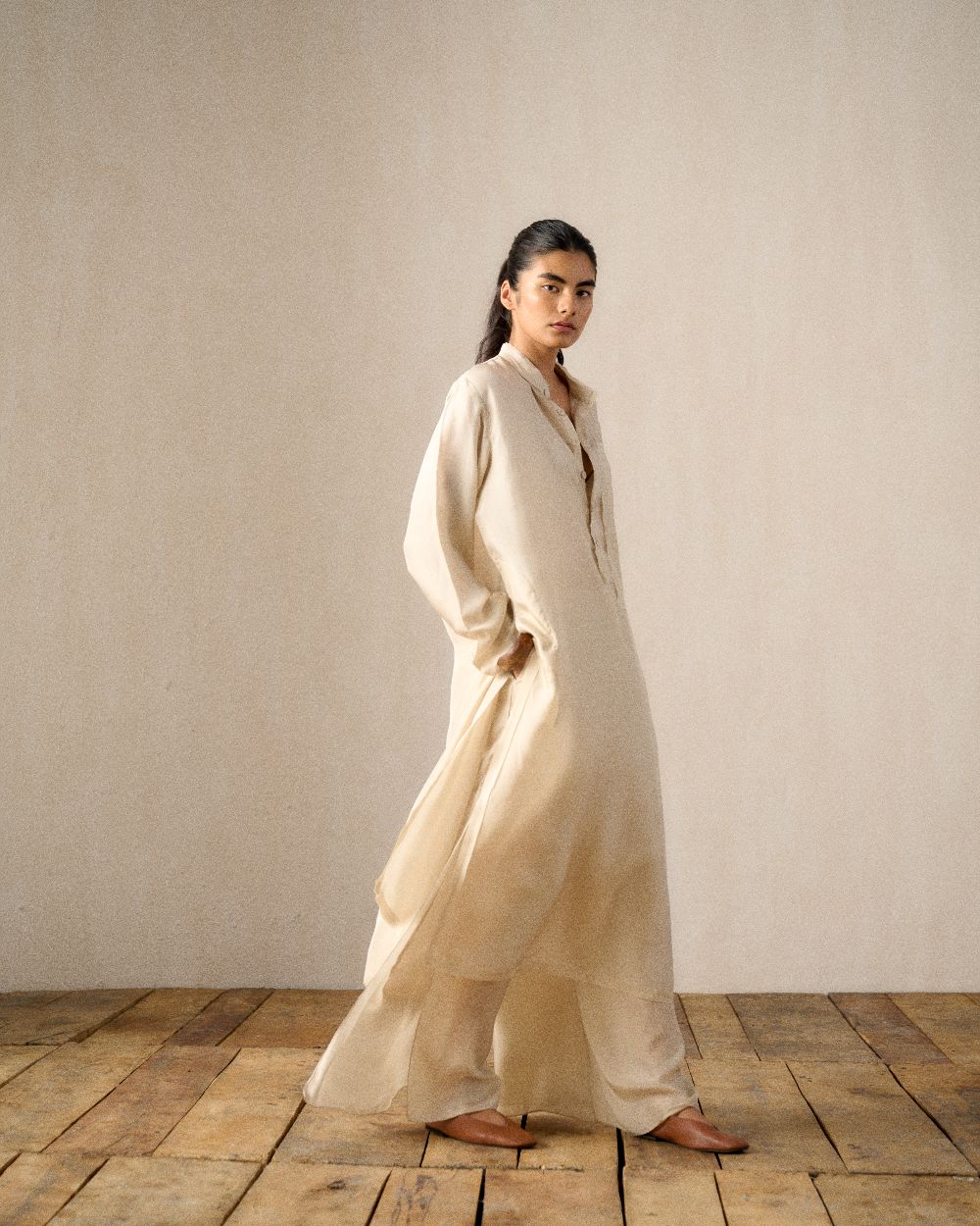 RAYI SILK KURTA SET