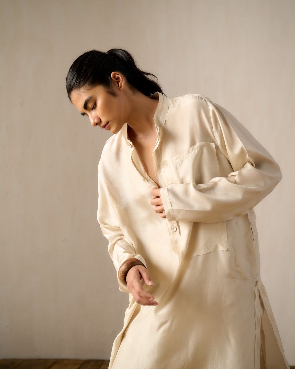 RAYI SILK KURTA SET