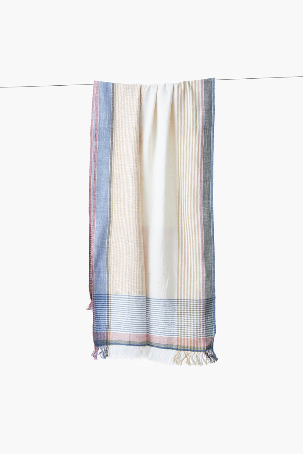 Ivory Striped Harmony Stole