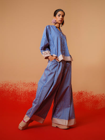 Ivy Pants (Pink + Blue)-Ech/Iv/Bo/PiBl