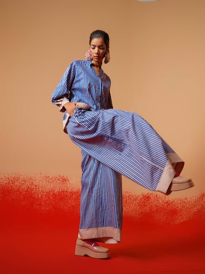 Ivy Pants (Pink + Blue)-Ech/Iv/Bo/PiBl