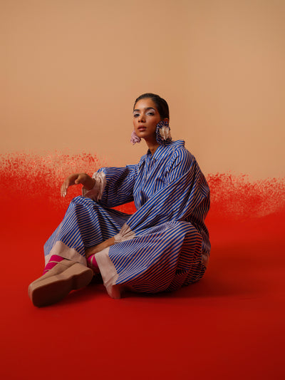 Ivy Pants (Pink + Blue)-Ech/Iv/Bo/PiBl