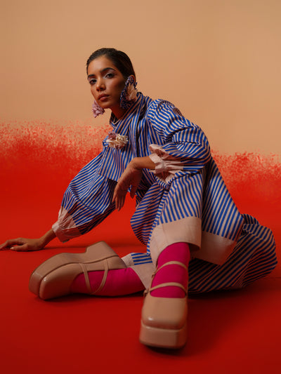 Ivy Pants (Pink + Blue)-Ech/Iv/Bo/PiBl