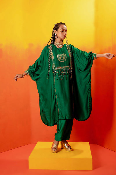 Vani Green AntiFit Kurta with Pant