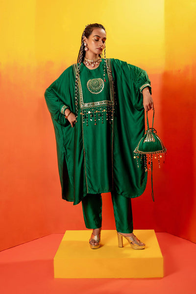 Vani Green AntiFit Kurta with Pant