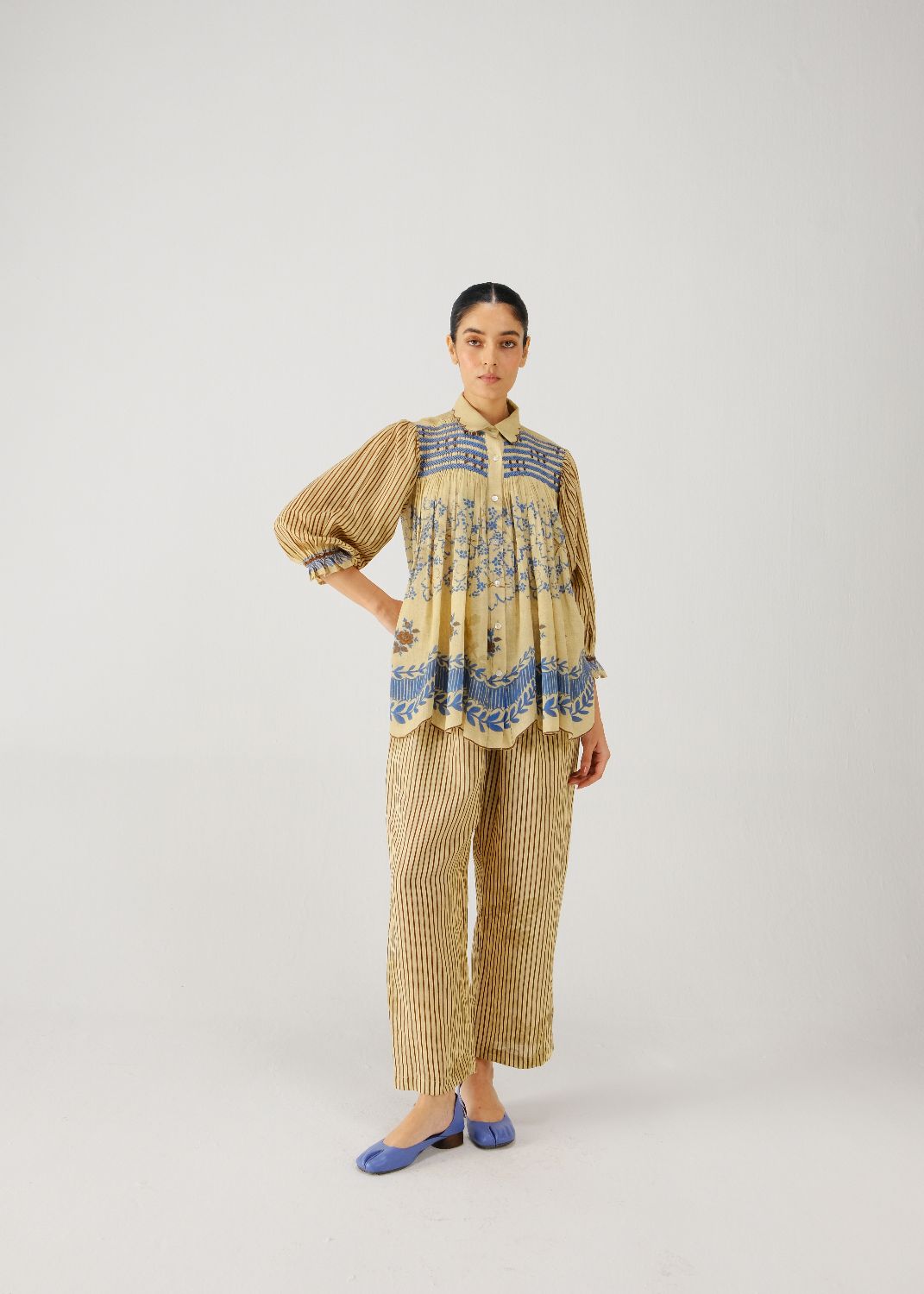 Judy shirt-Bluebell
