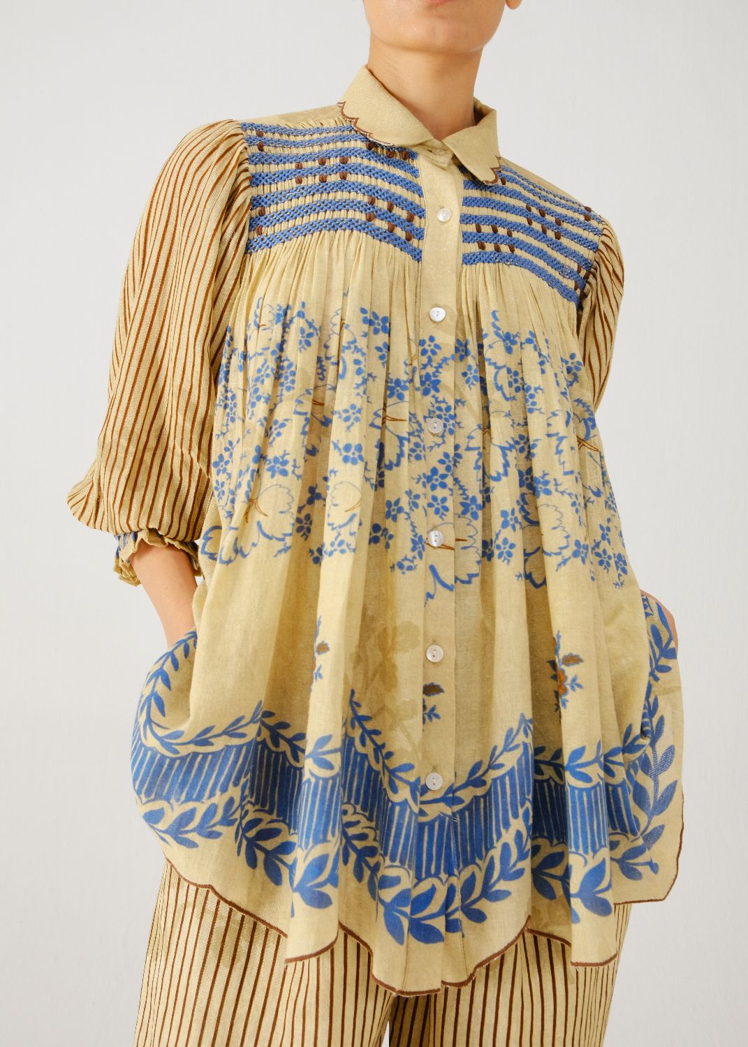 Judy shirt-Bluebell