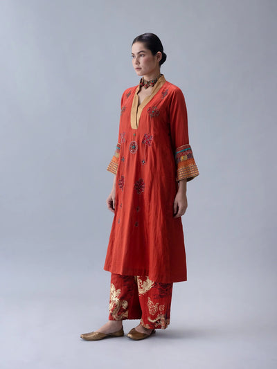 Jakar Kurta-Rust