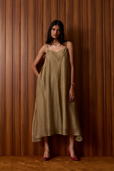 Jane Olive Handwoven Dress