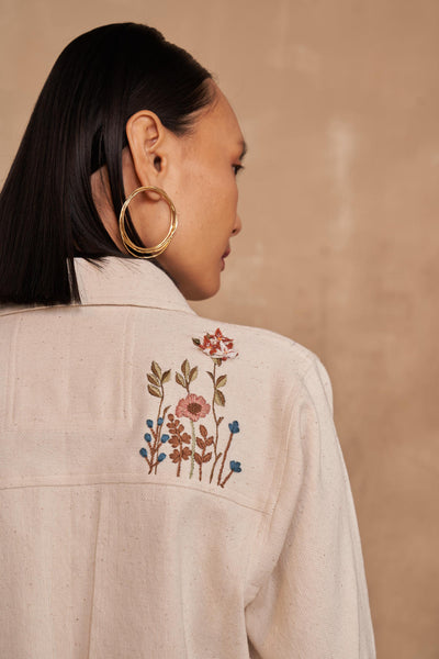 Journey Oasis Handwoven Organic Cotton Jacket