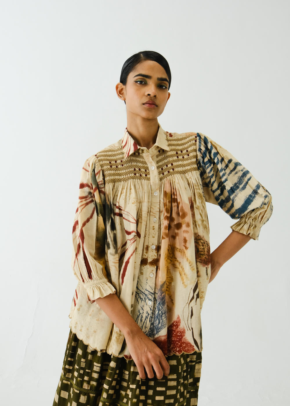 Judy Shirt-Abstract