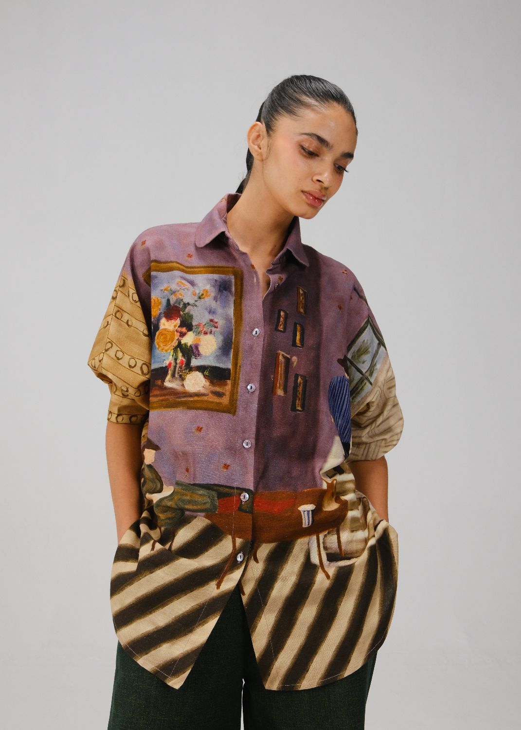 KIERA SHIRT-Living Room