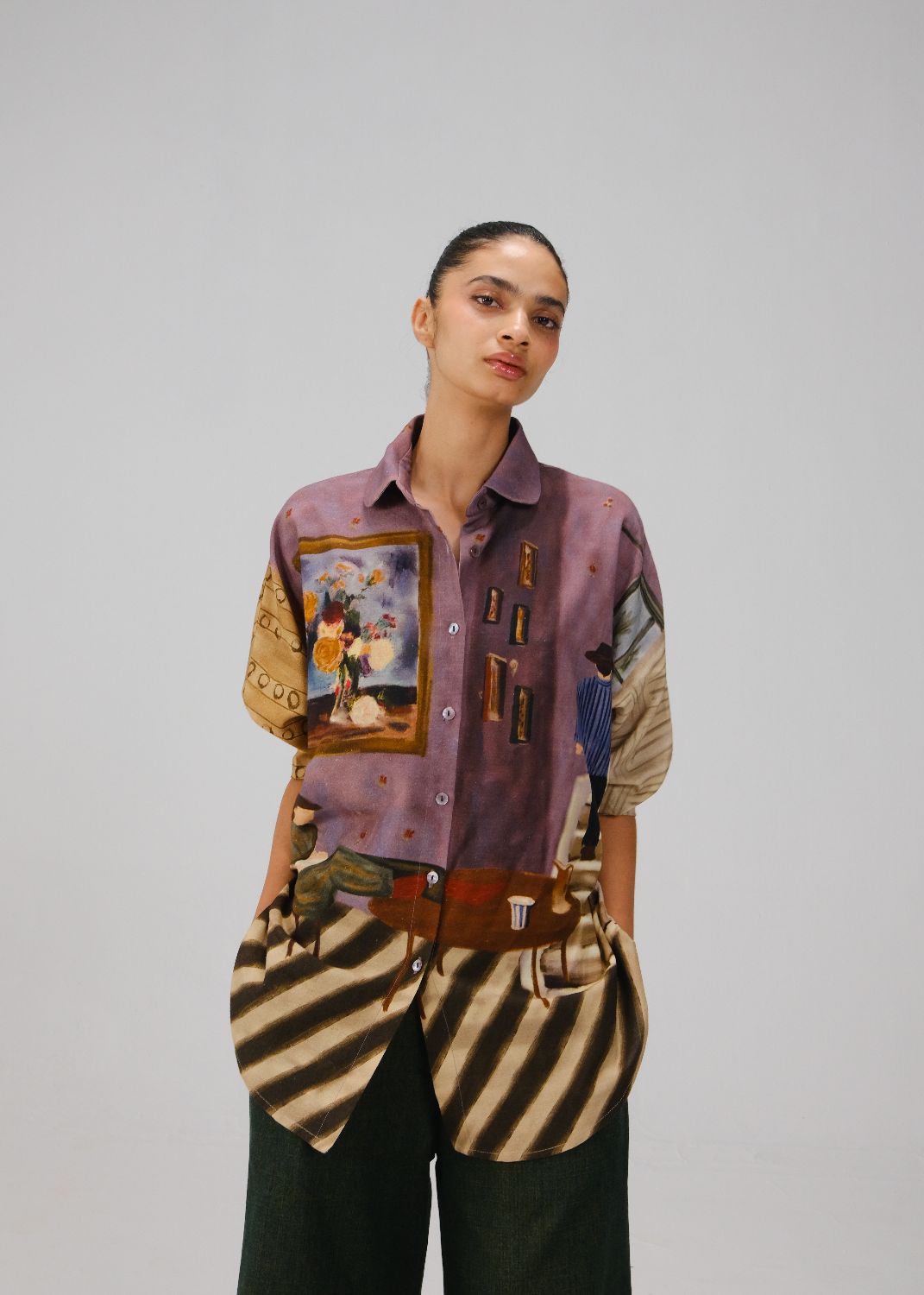 KIERA SHIRT-Living Room