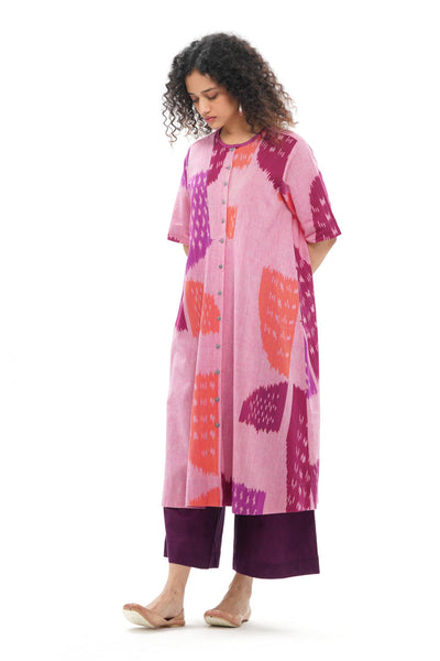 KIKU YOKE DRESS