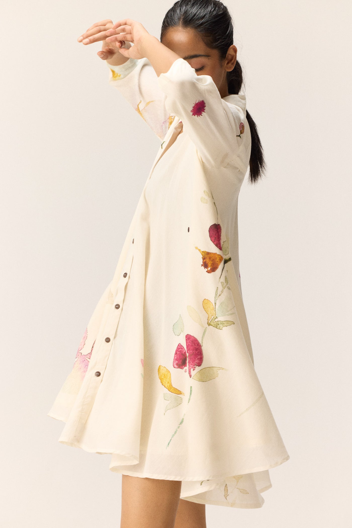 Pearls in a garden Dress