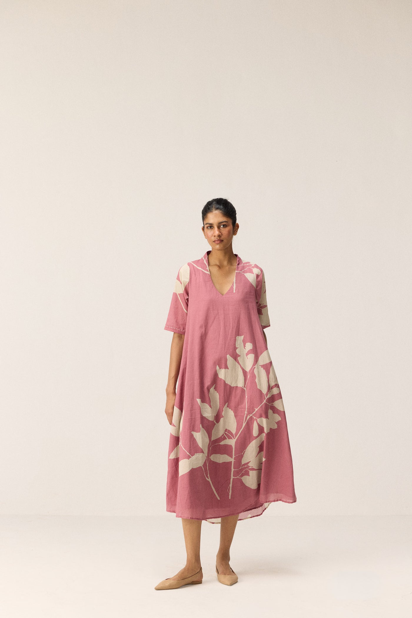 Coral Meadow Dress