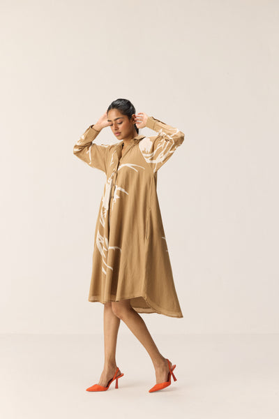 Camel Dune Dress