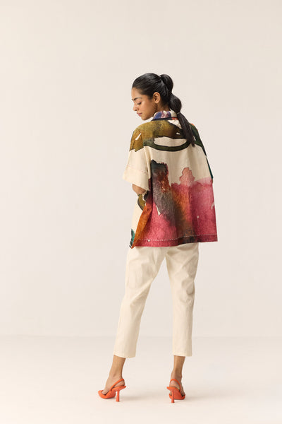 Floral Wash Top