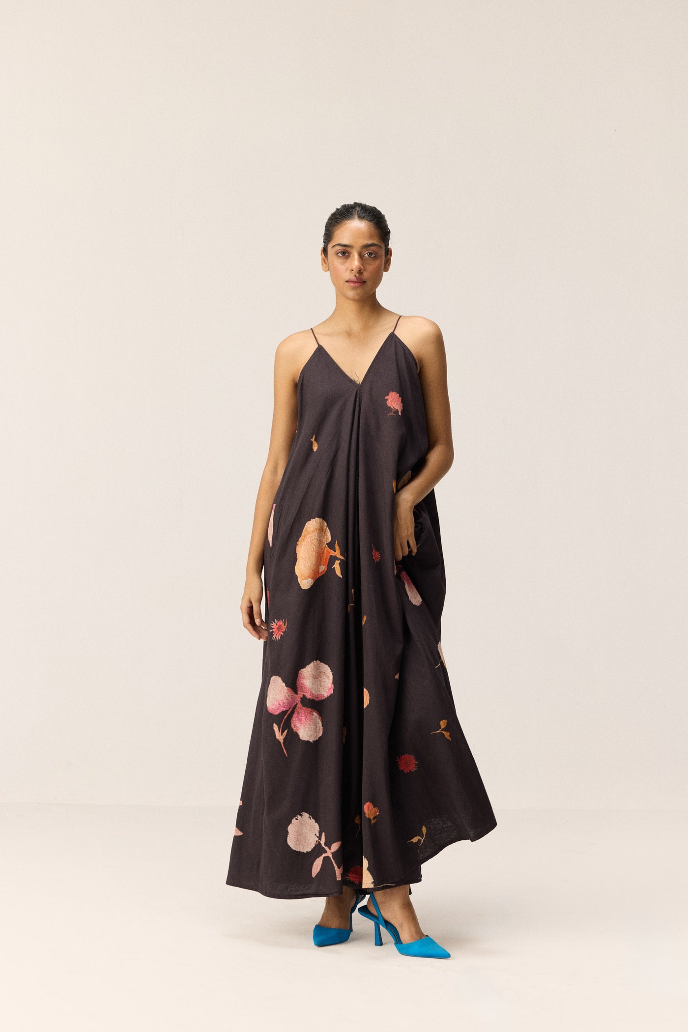 Black Tropicana Dress