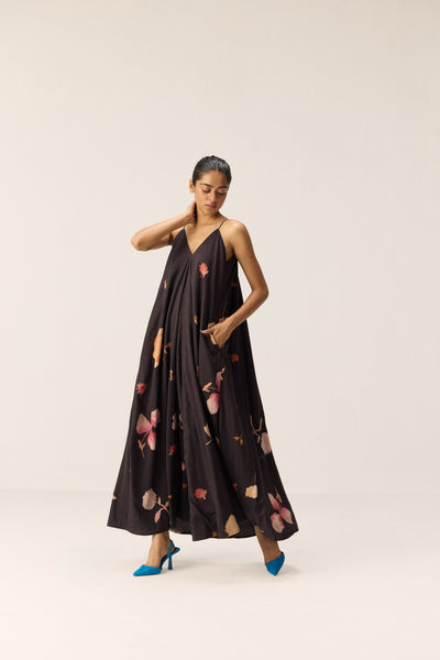 Black Tropicana Dress