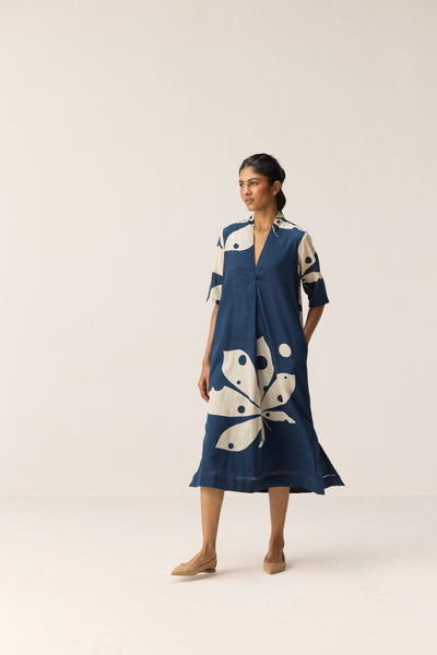 Sapphire Shadow Dress