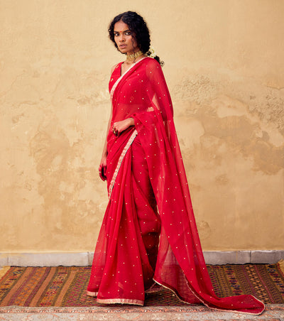 Maharani saree with blouse