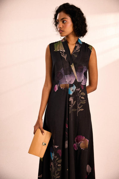 Noir garden Dress