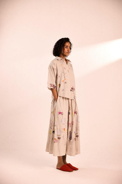 Oat Bloom skirt set