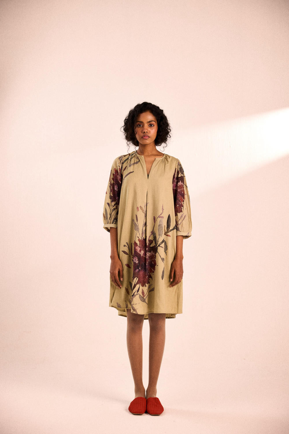 Moss bloom dress