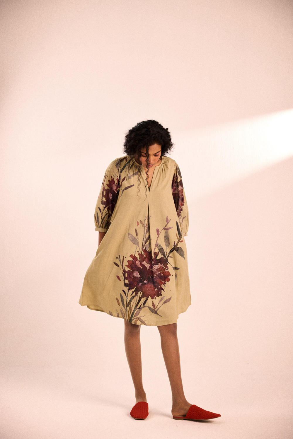 Moss bloom dress