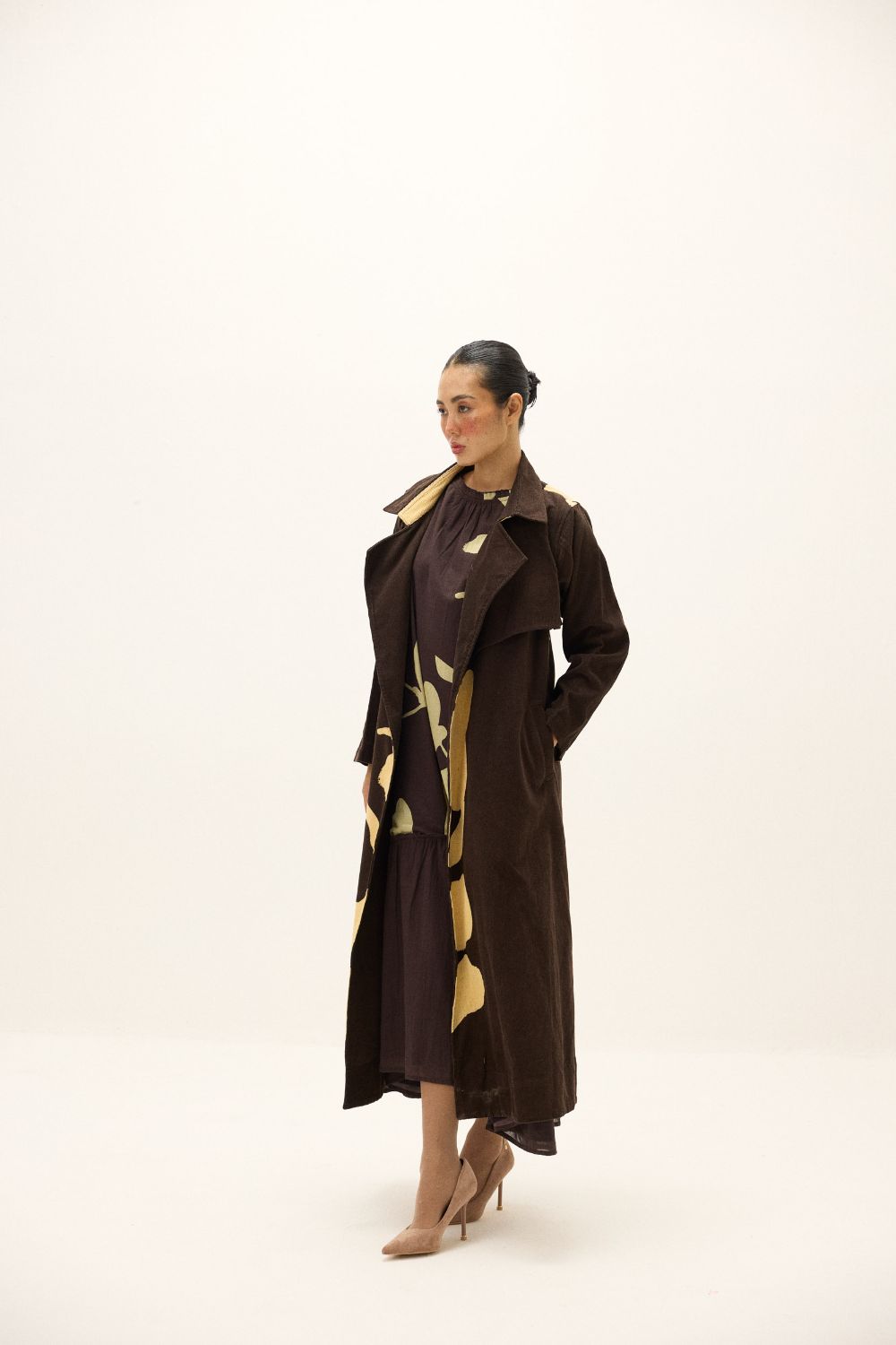 Sepia Trench Coat