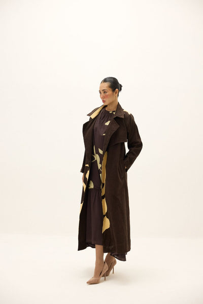 Sepia Trench Coat