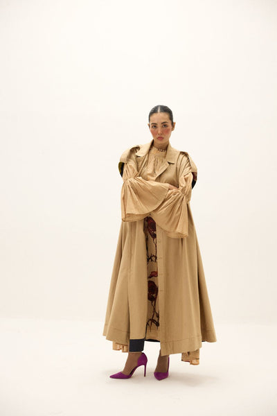 Chestnut Trench Coat