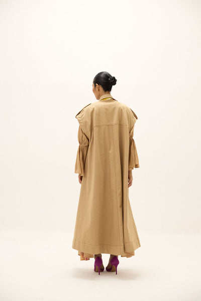 Chestnut Trench Coat