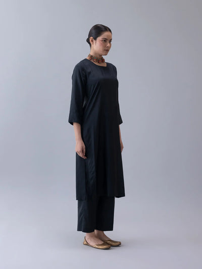 Kalchakra Kurta-Black