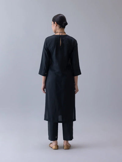 Kalchakra Kurta-Black