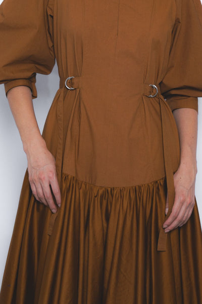 Kiho Dress - Tobacco