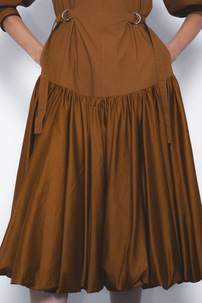 Kiho Dress - Tobacco
