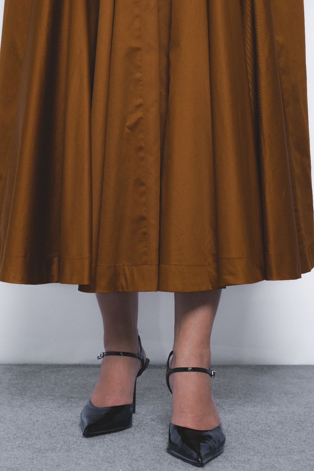 Kiku Dress - Tobacco